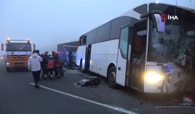 Kuzey Marmara Otoyolu'nda Feci Kaza! 11 Ölü, 57 Yaralı