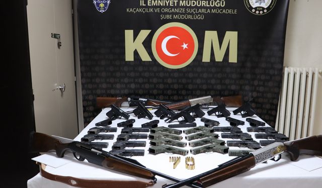 Karaman’da Silah Kaçakçılığı Operasyonu: 5 Gözaltı
