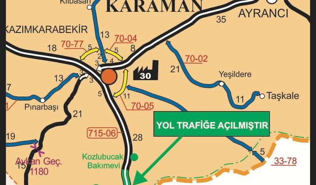 Sertavul Geçidi Trafiğe Açıldı