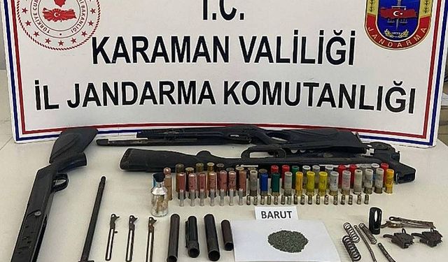 Karaman'da Jandarma Ekipleri 27 Şüpheliyi Gözaltına Aldı
