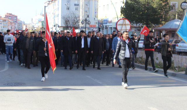 Karaman’da Teröre Lanet Yürüyüşü