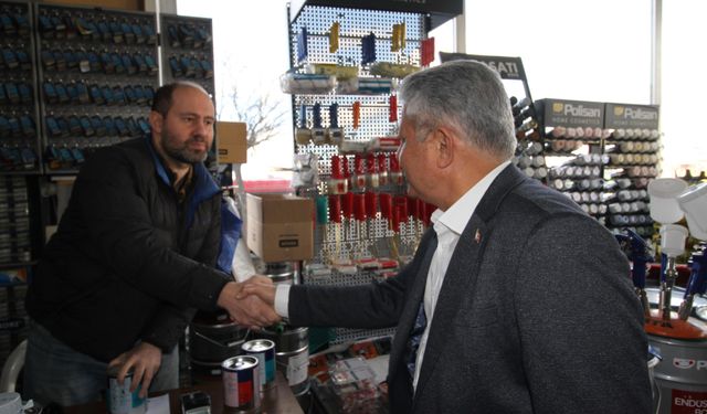 Sanayii Esnafı Sertçelik’i Bağrına Bastı