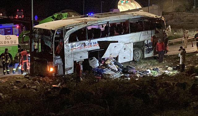 Mersin'de Yolcu Otobüsü Devrildi: 9 Ölü, 28 Yaralı