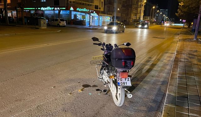 Yola Fırlayan Çocuğa Motosiklet Çarptı