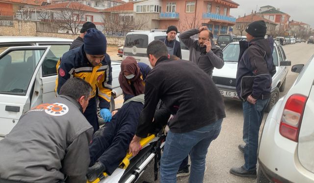 Karaman’da İki Otomobil Çarpıştı: 1 Yaralı