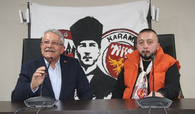 Sertçelik: “Karaman FK ve Taraftar Grubuna Destek Olacağız”