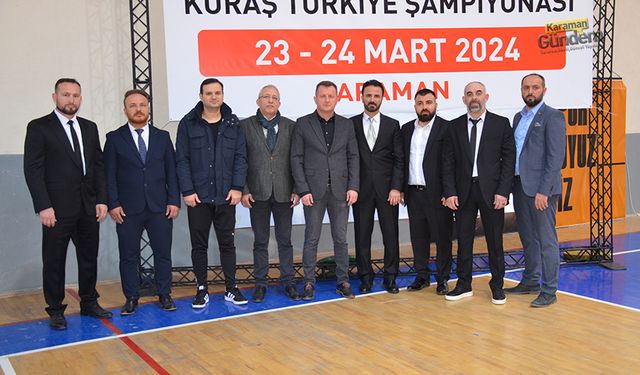 Ümitler Kuraş Türkiye Şampiyonası Karaman’da Başladı