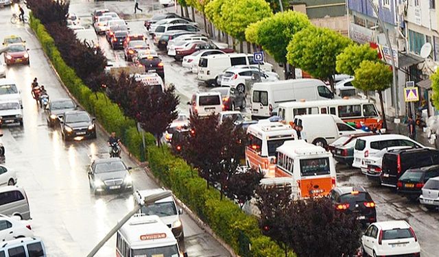 Karaman'da Araç Sayısı 107.412'ye Ulaştı