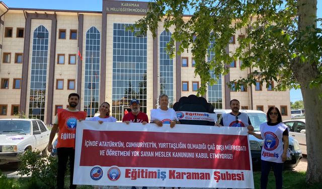 Şanlıtürk: “Öğretmenliği Bitirme Kanununa Asla Boyun Eğmeyeceğiz!”