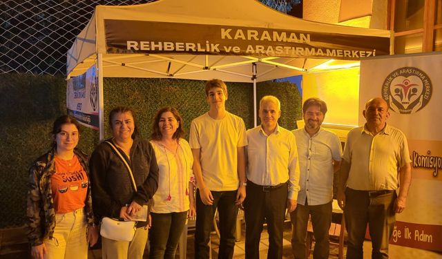 Karaman’da YKS Tercih Danışmanlığı Merkezi Standı Açıldı