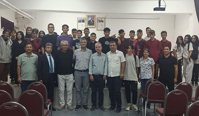 Karaman SMMM Odası'ndan Ahi Evran Mesleki ve Teknik Anadolu Lisesi'ne Ziyaret