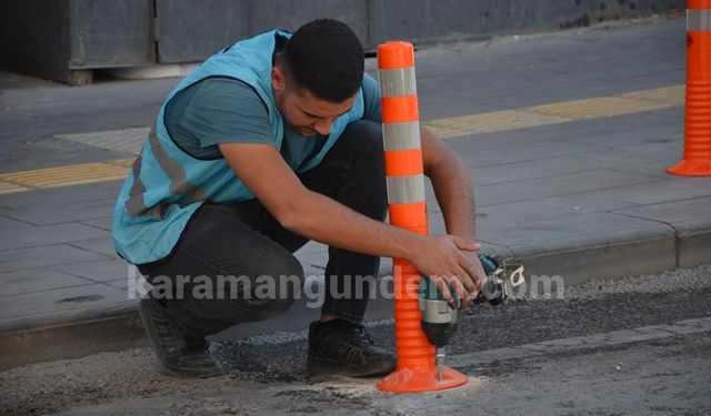 2. İstasyon Caddesinde Dubalama Çalışmaları Başladı