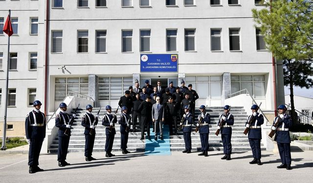 Vali Çiçekli’den İl Jandarma Komutanlığına Ziyaret