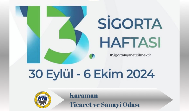 KTSO Başkanlarından Sigorta Haftası Kutlama Mesajı