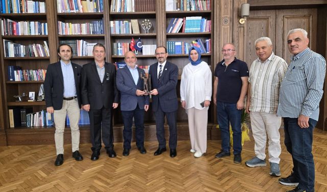 Hemşehrimiz Prof. Dr. Eyüp Debik’e Hayırlı Olsun Ziyareti