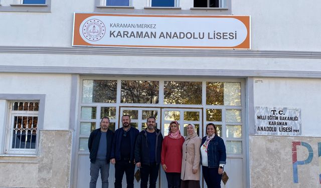 Karaman Anadolu Lisesi Eski Mezunları Okullarına Ziyaret Gerçekleştirdi