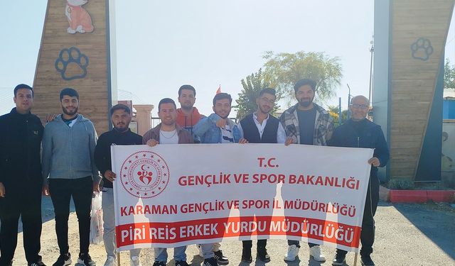 Piri Reis Erkek Yurdu Gönüllülerinden Barınak Ziyareti