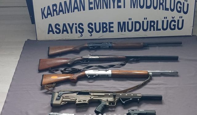 Karaman Emniyeti Suçlulara Göz Açtırmıyor