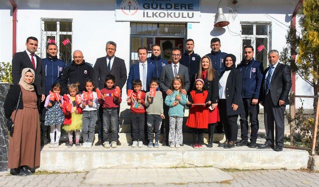 Karaman Ceza İnfaz Kurumu’ndan Güldere İlkokulu’na Anlamlı Destek