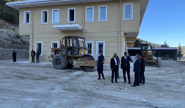 Kazancı Karakol Komutanlığı İnşaatında Sona Gelindi