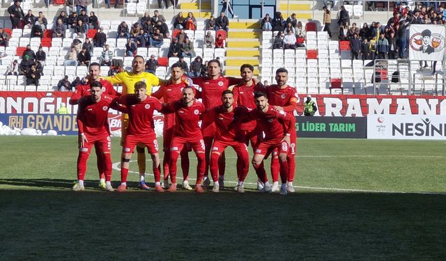 Karaman FK Evinde Beraberlikle Yetindi