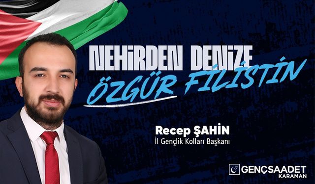 Şahin: “Dilinizle Gazze’nin Yanında Olup Elinizle İsrail’le İş Tutamazsınız!”