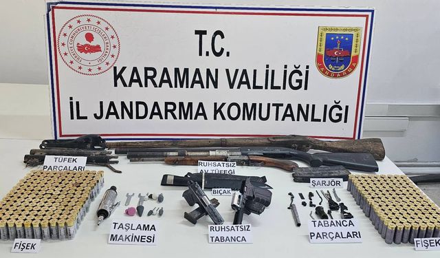 Karaman’ın 1 Haftalık Asayiş Bilançosu Açıklandı