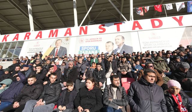 Vali Çiçekli’den Karaman FK’ya Destek