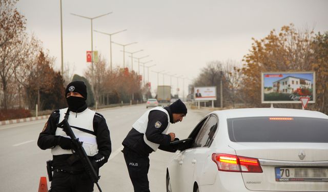 Karaman’da Yılbaşı Denetimlerinin Bilançosu Açıklandı