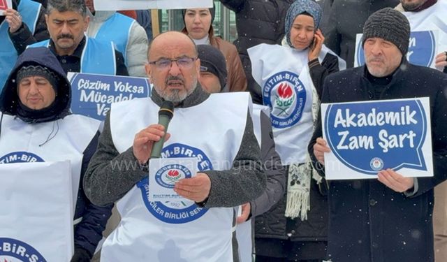 Kırboğa: “Öğretim Elemanlarının Mali Hakları İyileştirilmelidir”