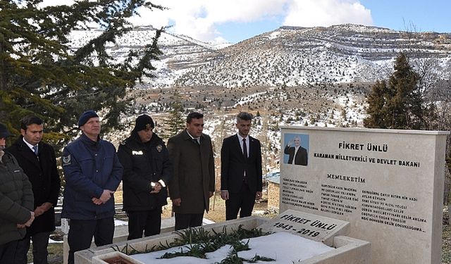 Eski Bakanlardan Fikret Ünlü Vefatının 6. Yılında Anıldı