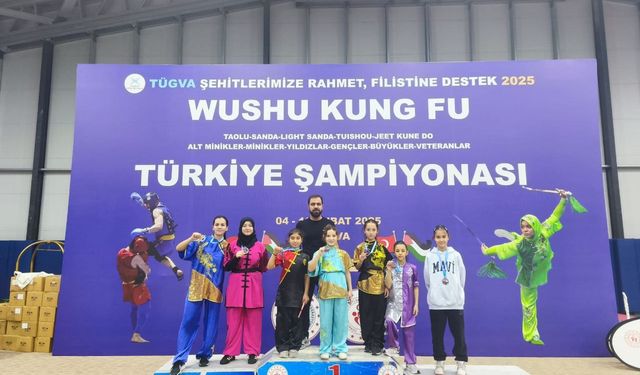 Karamanlı Sporcular Wushu Kung Fu Türkiye Şampiyonası’ndan Madalyalarla Döndü