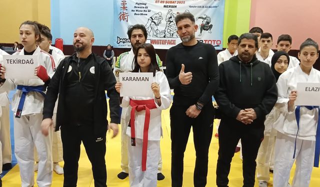 Karamanlı Sporcular Türkiye Jujitsu Şampiyonası’ndan Madalyalarla Döndü