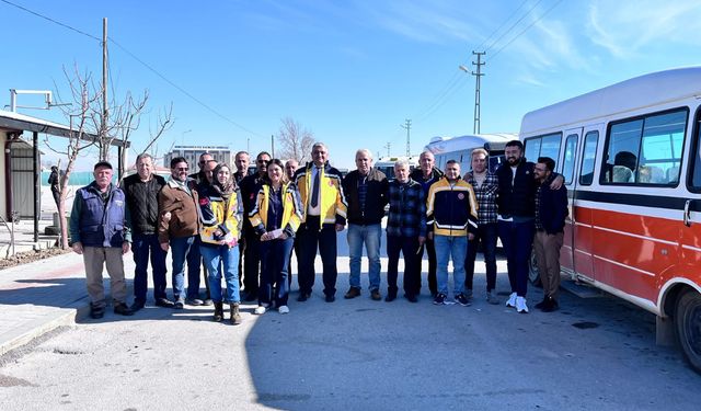 Karaman’da 'Fermuar Sistemi İle Yaşama Yol Ver' Kampanyası Kapsamında Şoförlere Bilgilendirme Yapıldı