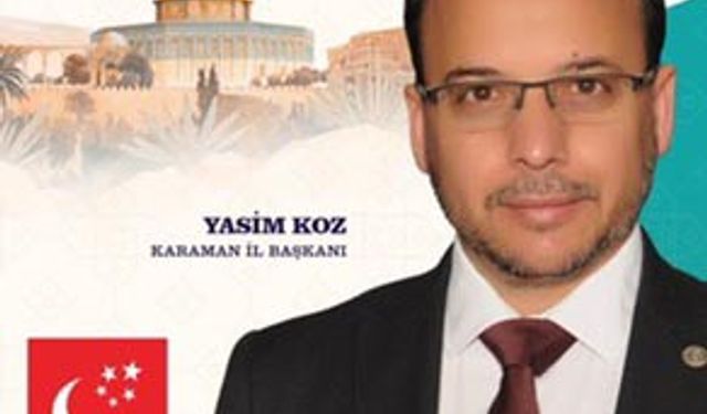 Koz: “Bayramlar Kardeşliğimizi Güçlendirme, Kırgınlıkları Giderme, Küskünlükleri Barışa Dönüştürme Zamanlarıdır”