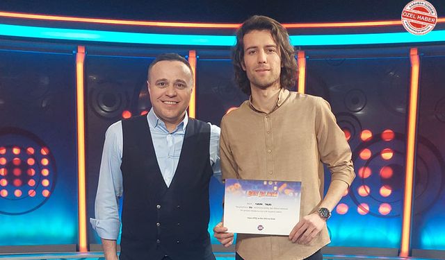 Karamanlı Genç Mühendis TV360'da Birinci Oldu!