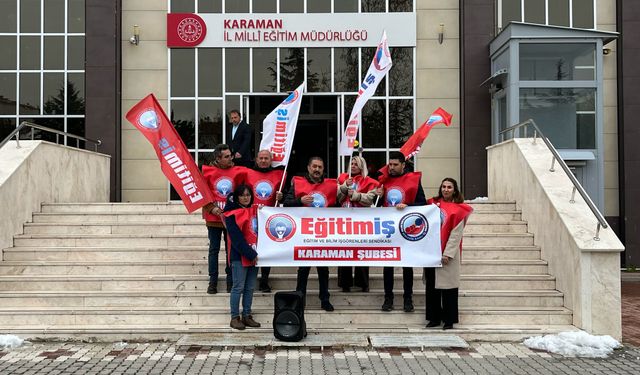 Eğitim İş'ten Yapılan Açıklama