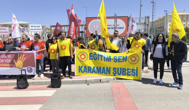Eğitim-Sen Basın Açıklaması: Proje Okulu Atamaları Şeffaflıktan Uzak!