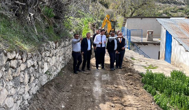 Kaymakam Erdoğan, Gökçekent’te İnceleme Yaptı