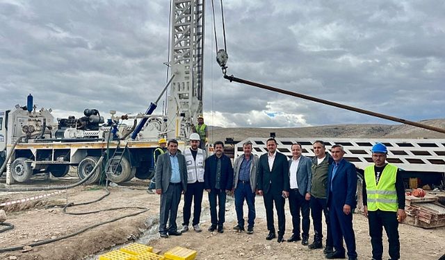 Milletvekilleri Eser ve Sağlam, Jeotermal Projeyi Yerinde İnceledi