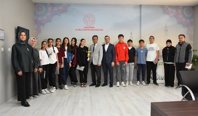 Azim, Takım Ruhu ve Başarı: Karamanlı Öğrencilerden Büyük Zafer