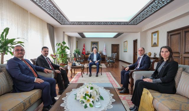 TKDK Başkanı Antalyalı, Vali Çiçekli'yi Ziyaret Etti