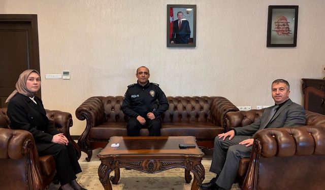 Karaman İl Emniyet Müdürü'nden Kaymakam Çakır'a Ziyaret