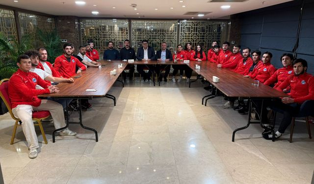 NEW KARAMAN OTEL GÜREŞÇİLERİ AĞIRLADI