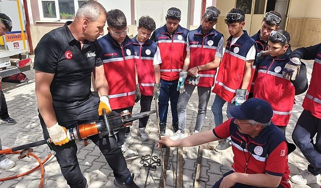 Karaman'da İş Sağlığı ve Güvenliği Haftası Kutlandı