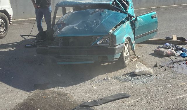 Karaman’da Otomobil Takla Attı: 1 Yaralı