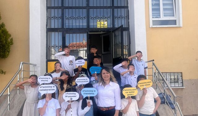 Mareşal Mustafa Kemal İlkokulu’nda etwinning’in 20. Yılı coşkuyla kutlandı!