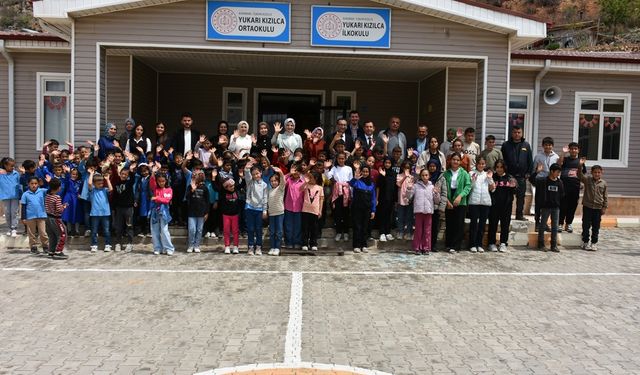 Yukarı Kızılca İlkokulu ve Ortaokulu Ziyaret Edildi