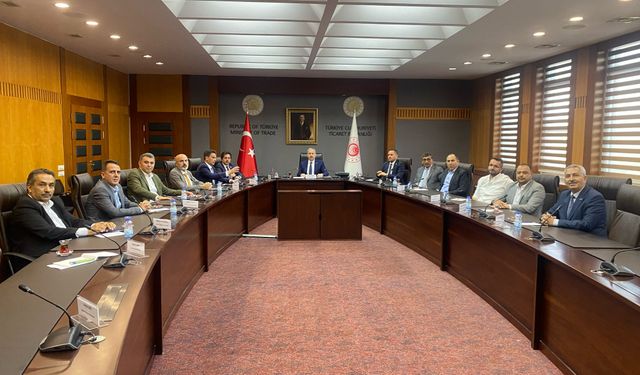 Milletvekilleri Sağlam ve Eser'den Ticaret Bakanlığı Ziyareti