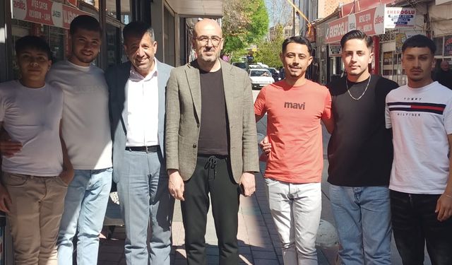 Başkanlardan Kuaförlere Ziyaret